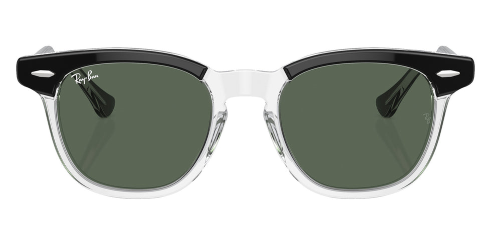 Ray-Ban® RJ9098SF RJ9098SF 715871 47 Sunglasses - Black On Transparent