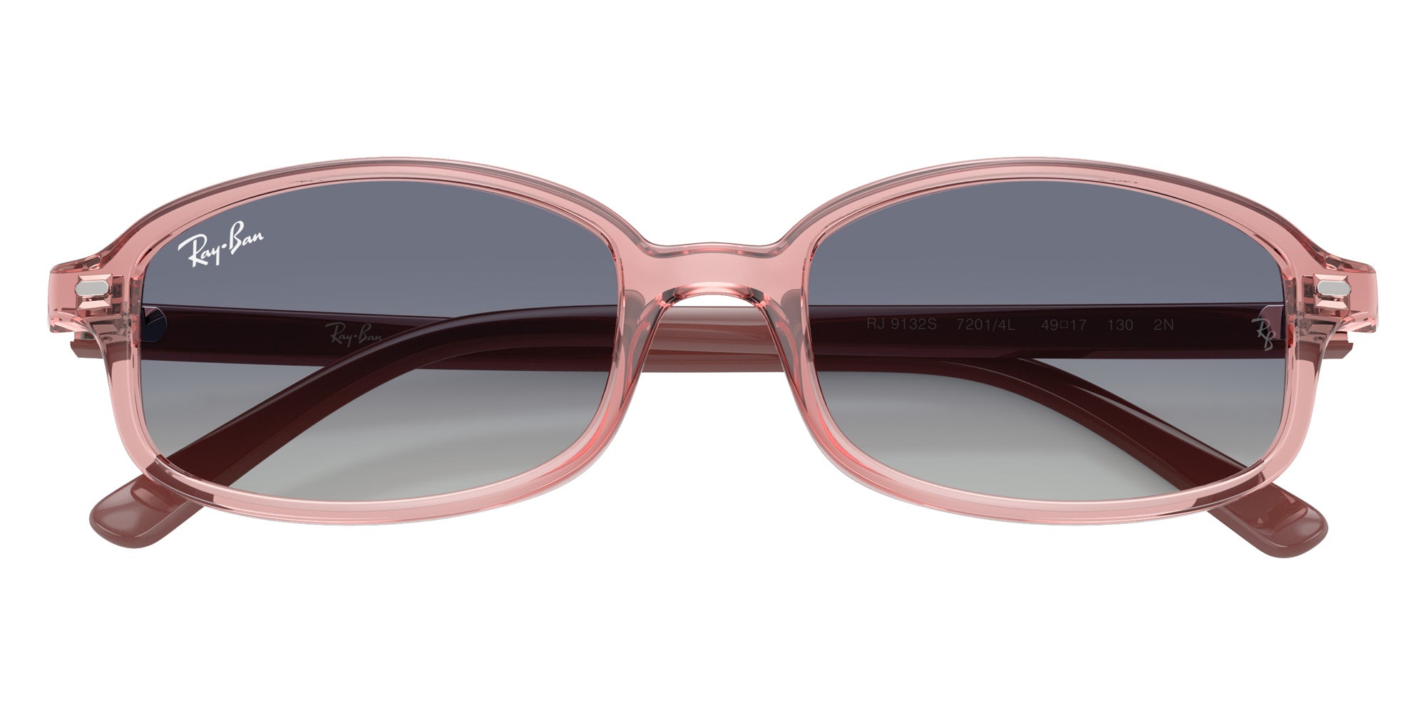 Ray-Ban® RJ9132S RJ9132S 72014L 49 Sunglasses - Dark Pink