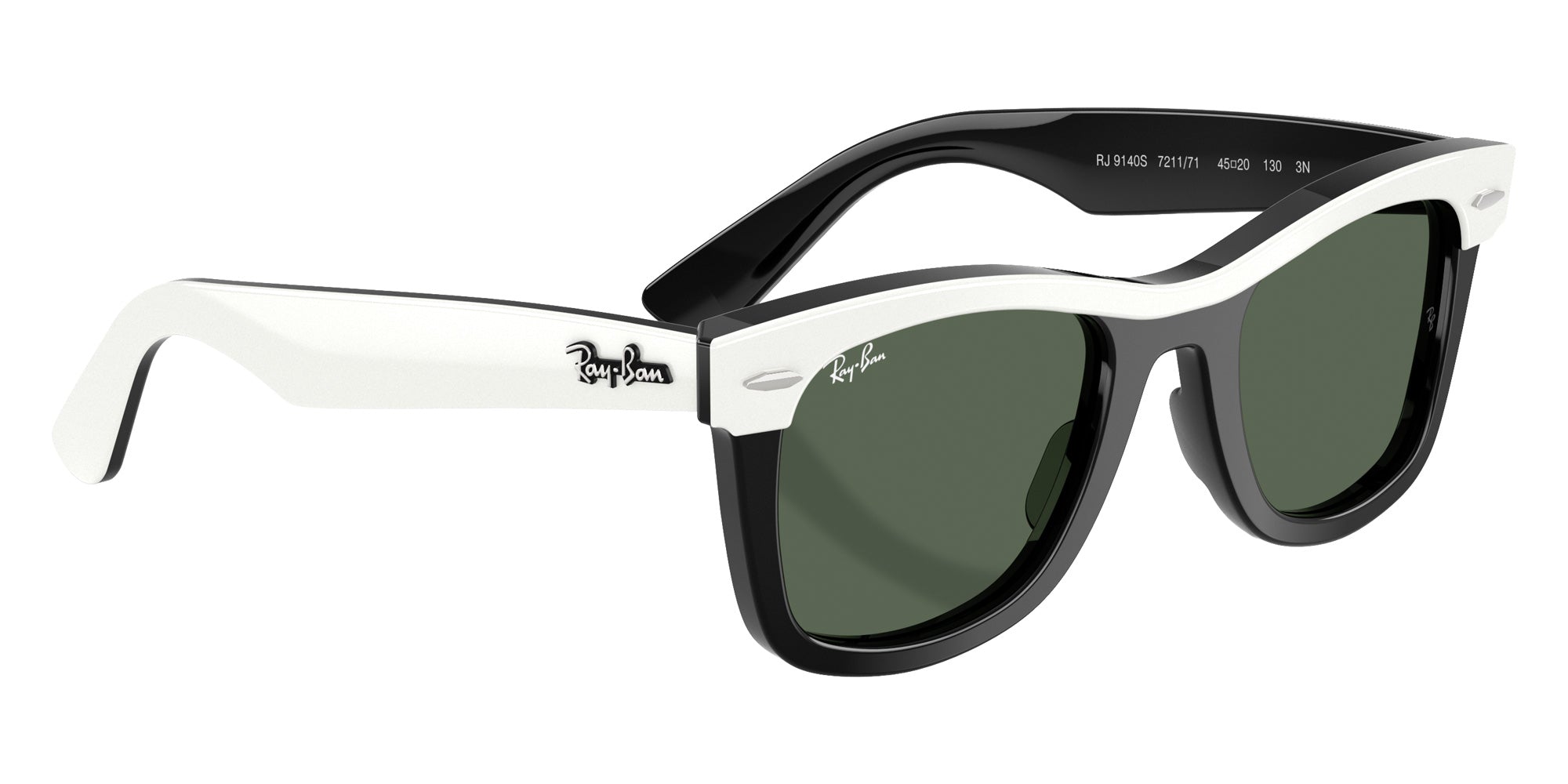 Ray-Ban® RJ9140S RJ9140S 721171 45 Sunglasses - White/Black