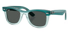 Ray-Ban® RJ9140S RJ9140S 721387 45 Sunglasses - Green Transparent