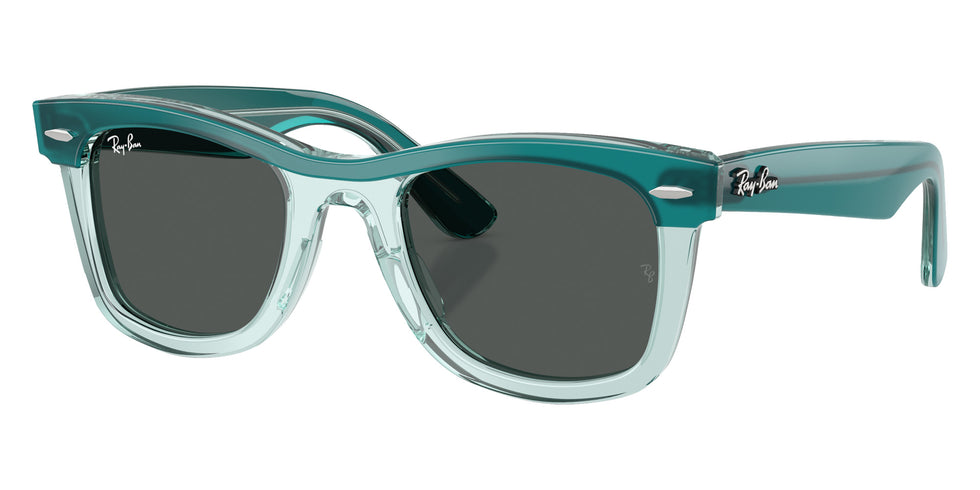 Ray-Ban® RJ9140S RJ9140S 721387 45 Sunglasses - Green Transparent