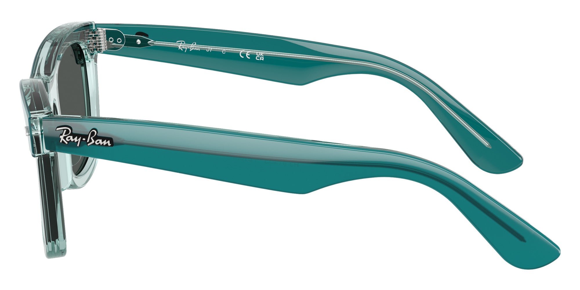 Ray-Ban® RJ9140S RJ9140S 721387 45 Sunglasses - Green Transparent