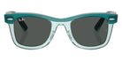 Ray-Ban® RJ9140S RJ9140S 721387 45 Sunglasses - Green Transparent