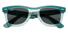 Ray-Ban® RJ9140S RJ9140S 721387 45 Sunglasses - Green Transparent