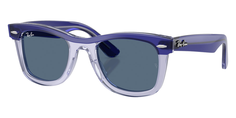 Ray-Ban® RJ9140SF RJ9140SF 721280 45 Sunglasses - Blue Transparent