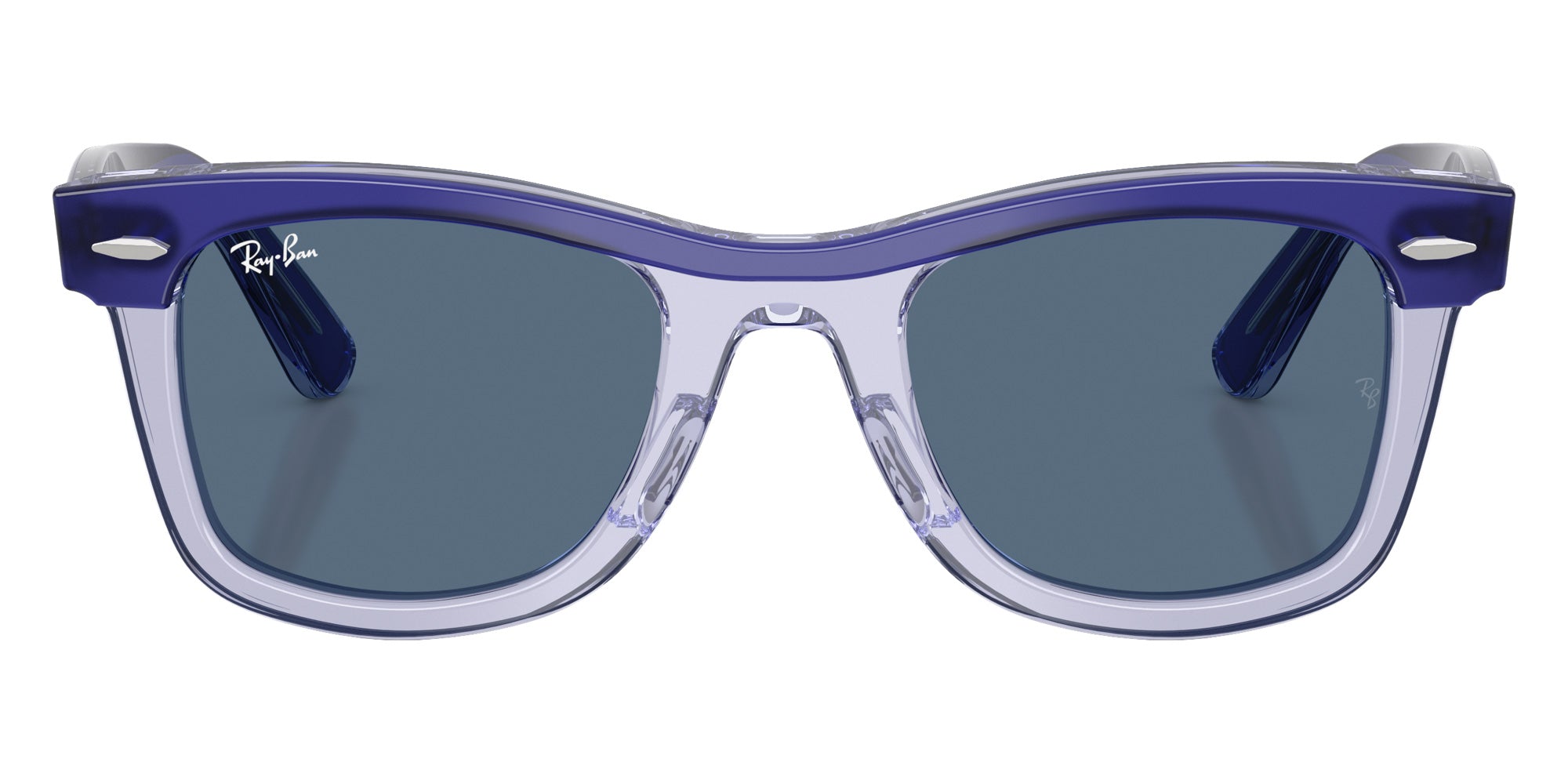 Ray-Ban® RJ9140SF RJ9140SF 721280 45 Sunglasses - Blue Transparent