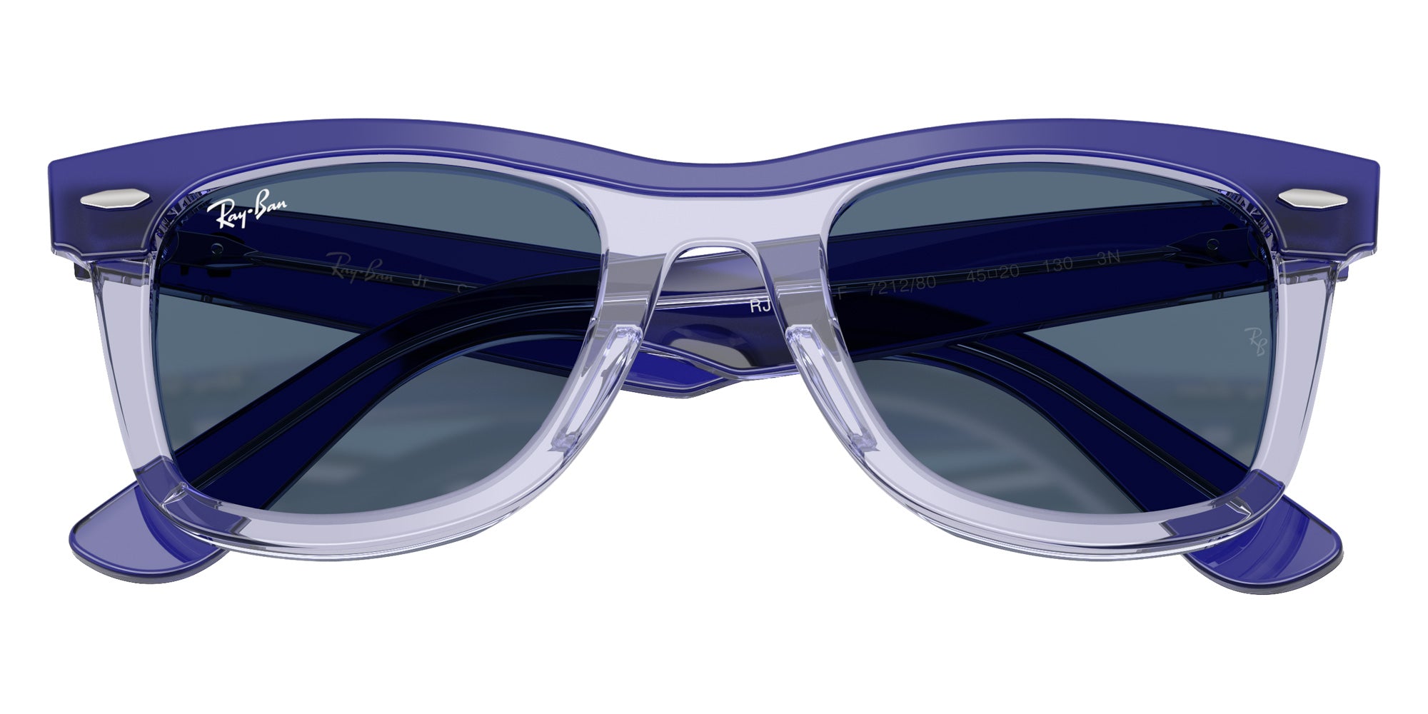 Ray-Ban® RJ9140SF RJ9140SF 721280 45 Sunglasses - Blue Transparent