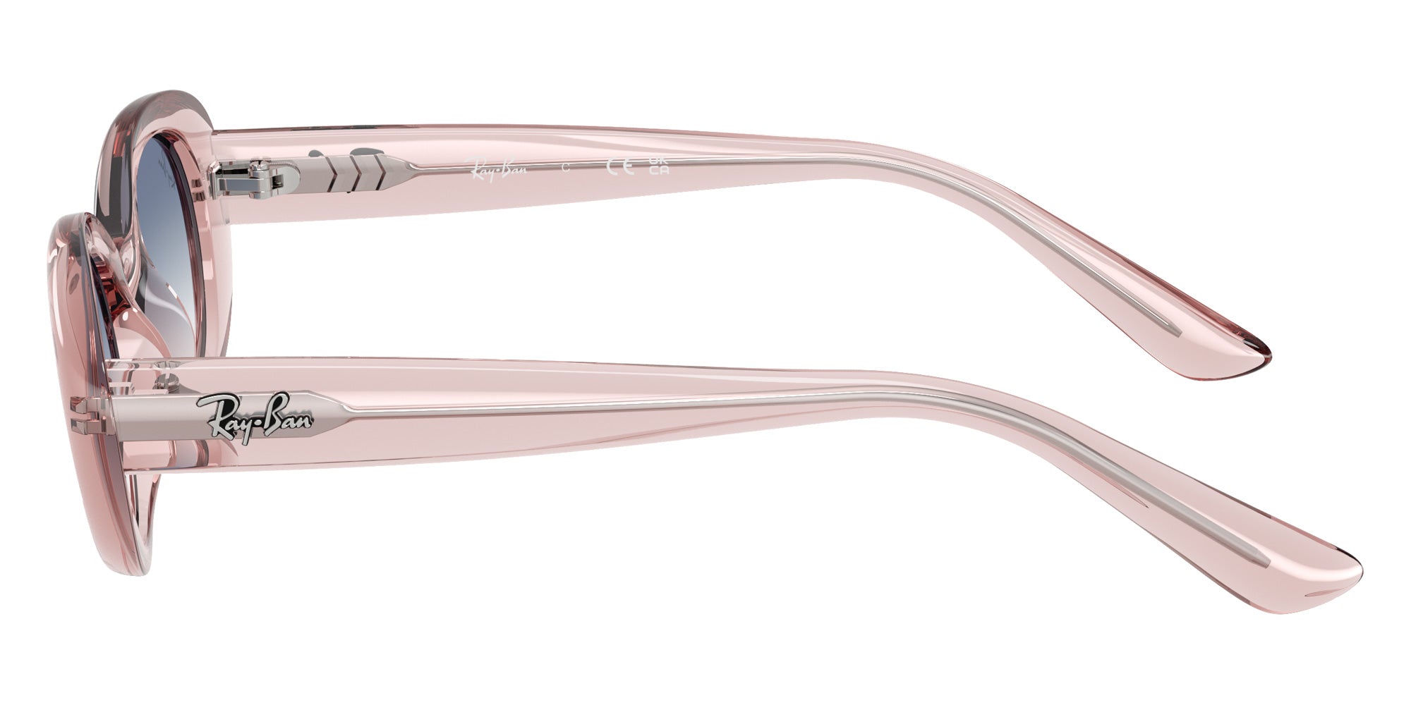 Ray-Ban® RJ9141S RJ9141S 7218U0 45 Sunglasses - Transparent Pink