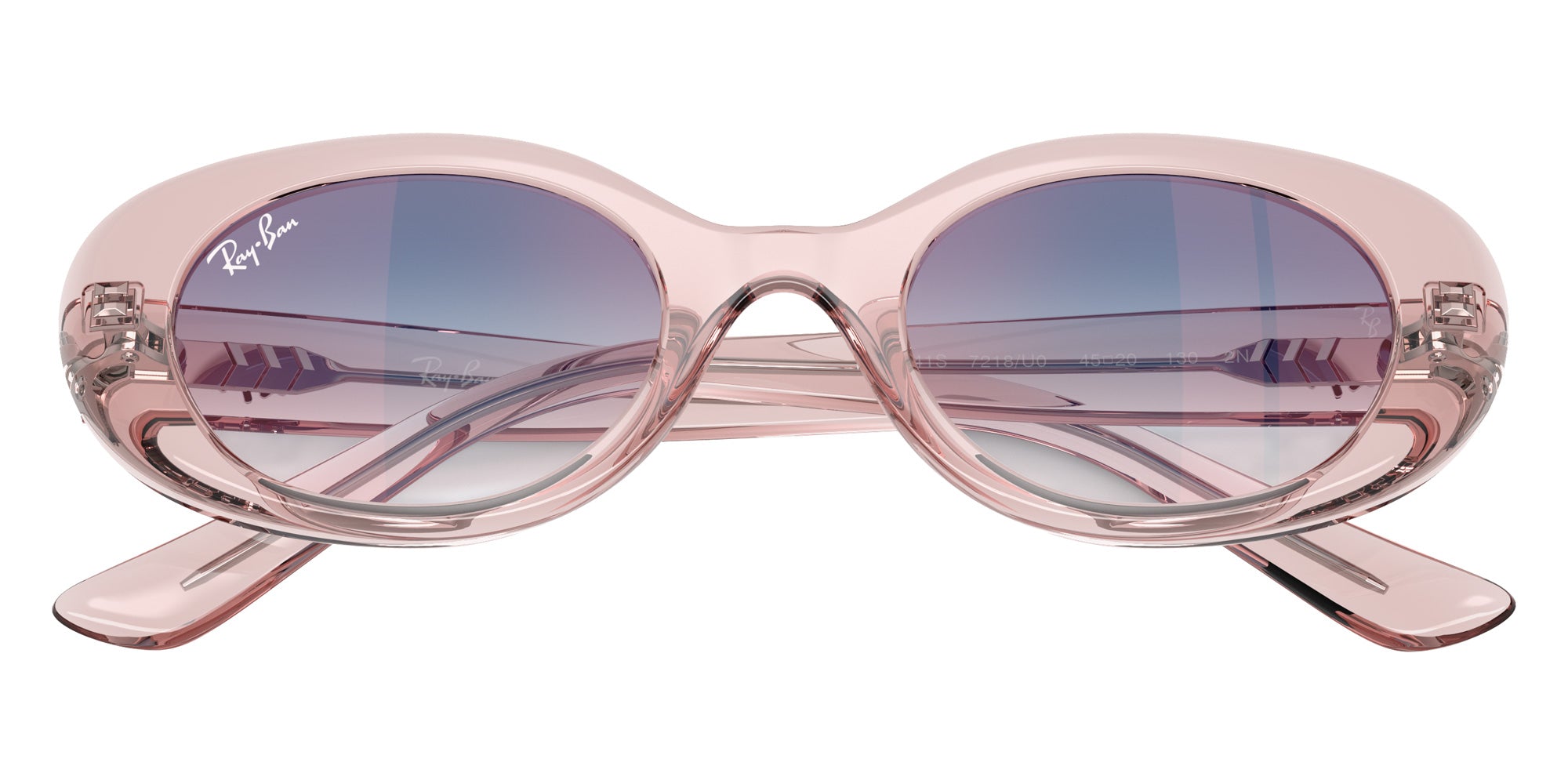 Ray-Ban® RJ9141S RJ9141S 7218U0 45 Sunglasses - Transparent Pink