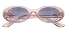 Ray-Ban® RJ9141SF RJ9141SF 7218U0 45 Sunglasses - Transparent Pink