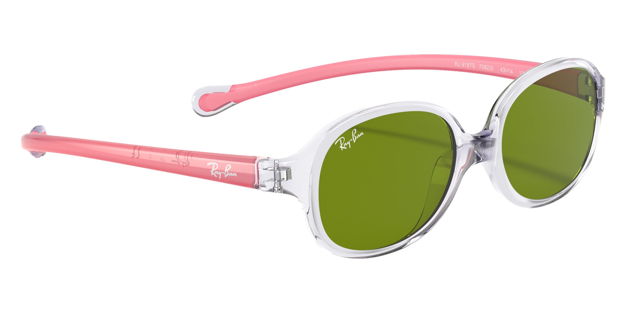 Ray-Ban® RJ9187S RJ9187S 7080/3 39 Sunglasses - Pink