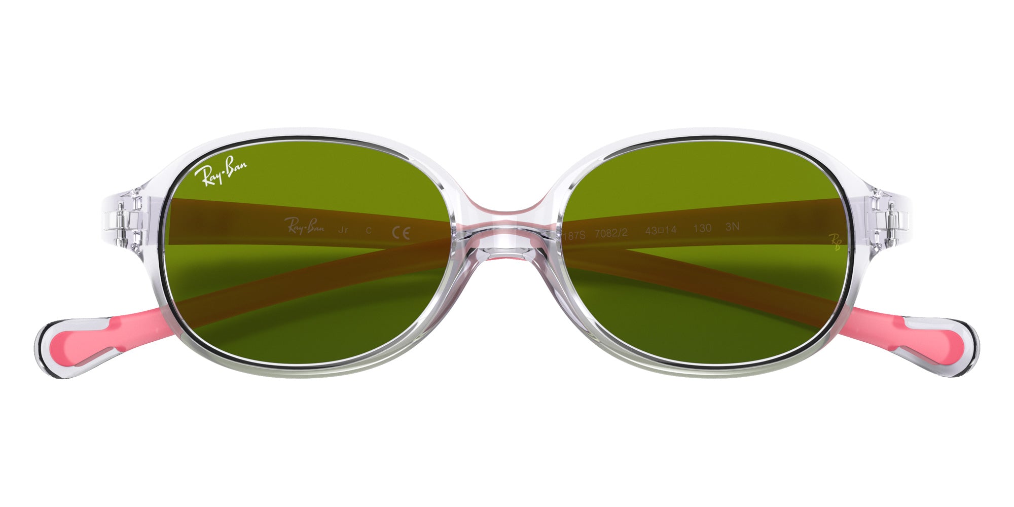Ray-Ban® RJ9187S RJ9187S 7080/3 39 Sunglasses - Pink