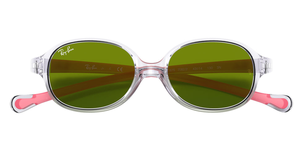 Ray-Ban® RJ9187S RJ9187S 7080/3 39 Sunglasses - Pink