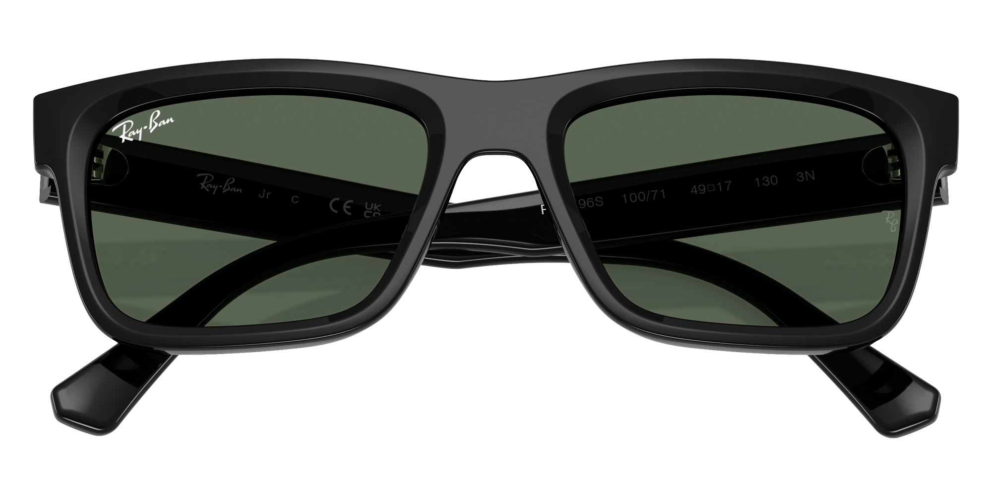Ray-Ban® RJ9196S RJ9196S 100/71 49 Sunglasses - Black