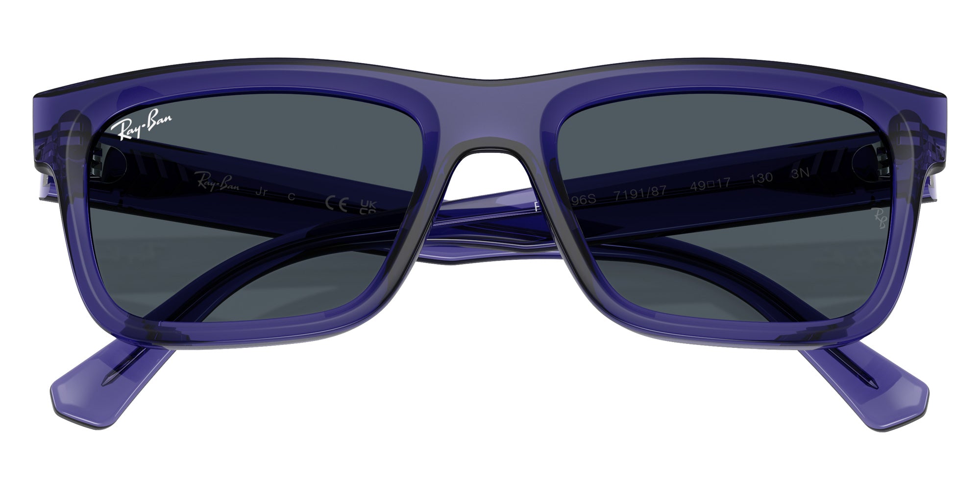Ray-Ban® RJ9196S RJ9196S 719187 49 Sunglasses - Transparent Violet