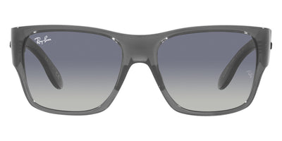Ray-Ban® JUNIOR WAYFARER NOMAD 0RJ9287S RJ9287S 71134L 51 - Transparent Gray with Gray Gradient Blue lenses Sunglasses