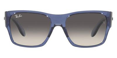 Ray-Ban® JUNIOR WAYFARER NOMAD 0RJ9287S RJ9287S 711411 51 - Transparent Blue with Gray Gradient lenses Sunglasses