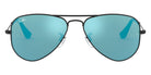 Ray-Ban® Junior Aviator RJ9506S RJ9506S 223/71 50 - Arista with Dark Green lenses Sunglasses