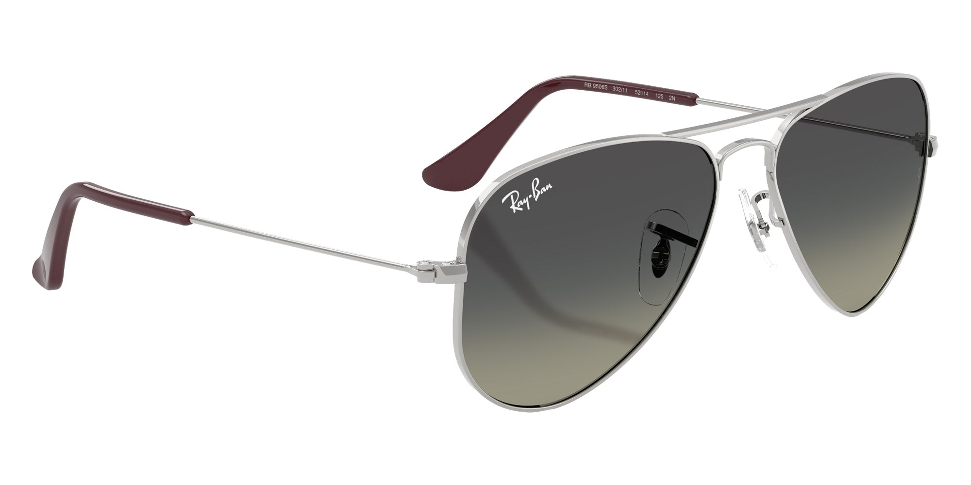 Ray-Ban® RJ9506S RJ9506S 302/11 52 Sunglasses - Silver