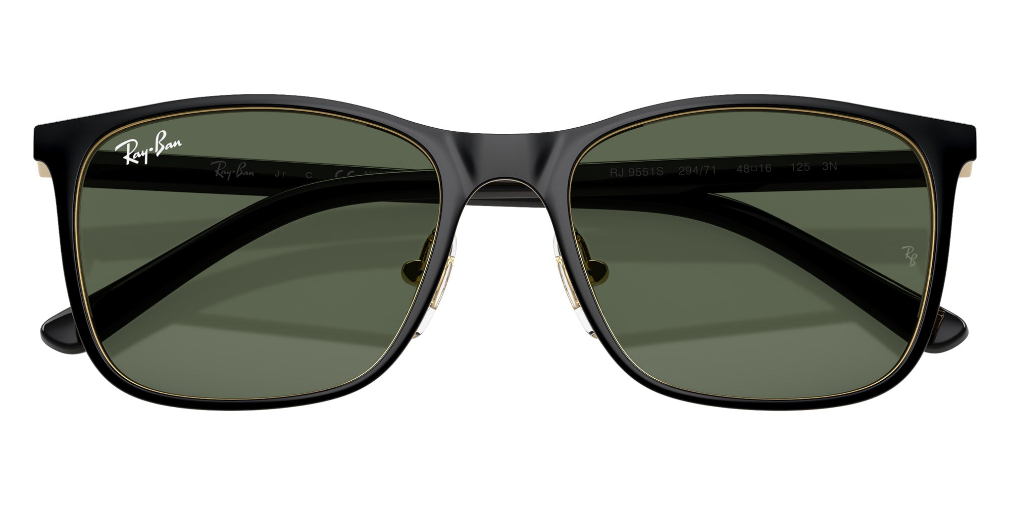 Ray-Ban® RJ9551S RJ9551S 294/71 48 Sunglasses - Black