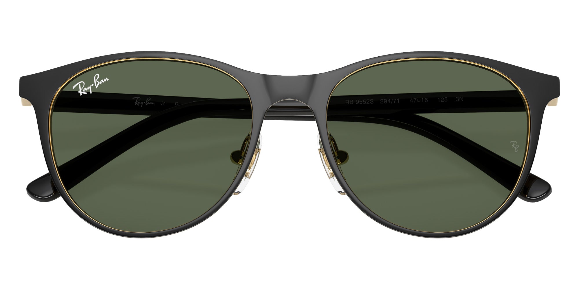 Ray-Ban® RJ9552S RJ9552S 294/71 47 Sunglasses - Black