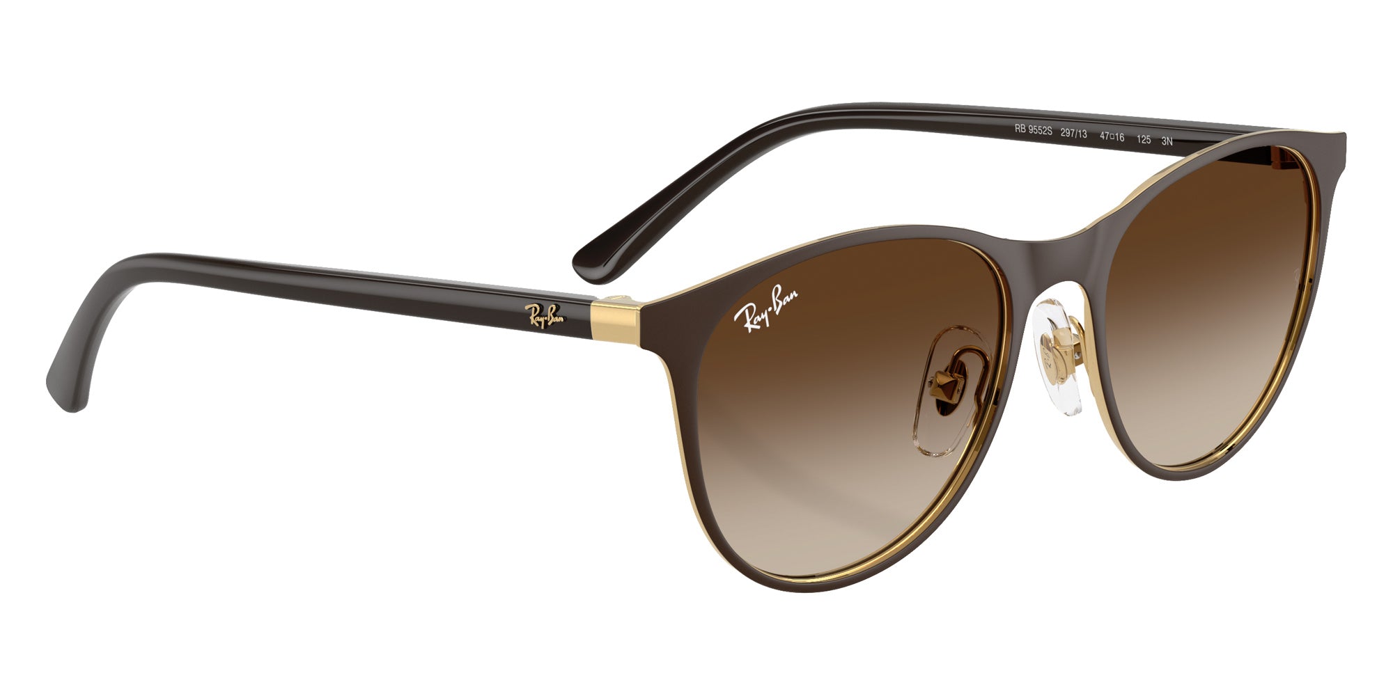 Ray-Ban® RJ9552S RJ9552S 297/13 47 Sunglasses - Brown