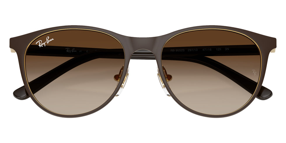 Ray-Ban® RJ9552S RJ9552S 297/13 47 Sunglasses - Brown