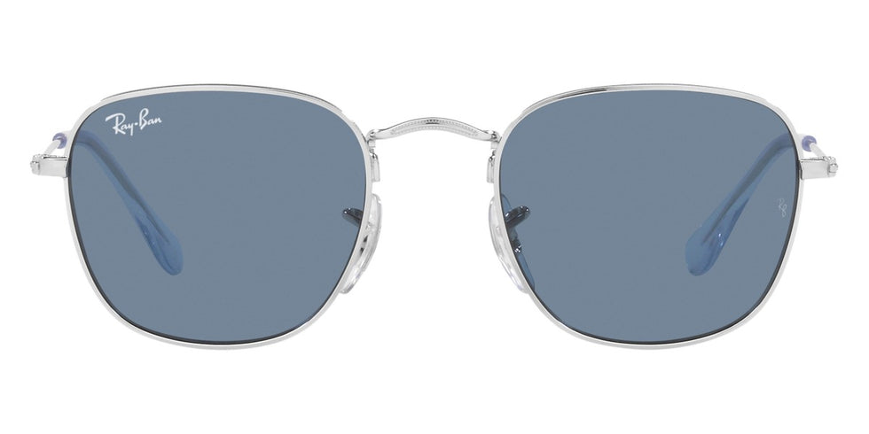 Ray-Ban® Junior Frank RJ9557S RJ9557S 212/80 46 - Silver with Dark Blue lenses Sunglasses
