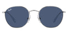 Ray-Ban® Junior Rob RJ9572S RJ9572S 212/80 48 - Silver with Dark Blue lenses Sunglasses