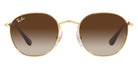 Ray-Ban® Junior Rob RJ9572S RJ9572S 223/13 48 - Gold with Brown lenses Sunglasses