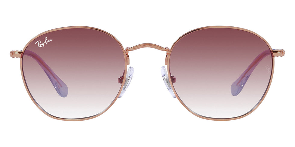 Ray-Ban® Junior Rob RJ9572S RJ9572S 291/8H 48 - Rose Gold with Violet lenses Sunglasses