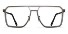 Blackfin® ROCKAWAY BLF Rockaway 1847 56 - Satin Silver/Cordovan Brown Eyeglasses