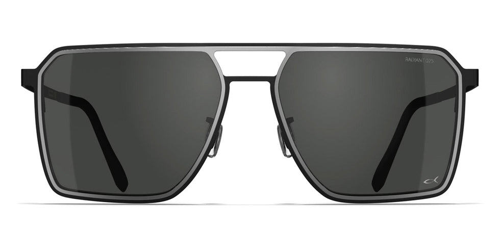 Blackfin® ROCKAWAY BLF Rockaway Sun 1462 56 - Blackfin Black/Satin Silver Sunglasses