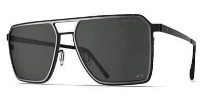 Blackfin® ROCKAWAY BLF Rockaway Sun 1462 56 - Blackfin Black/Satin Silver Sunglasses