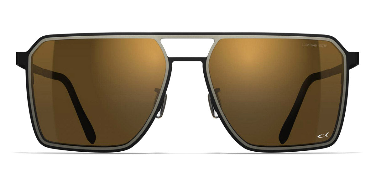 Blackfin® ROCKAWAY BLF Rockaway Sun 1466 56 - Stone Gray/Blackfin Black With Luminar™ Ultra Hdr Lenses Sunglasses