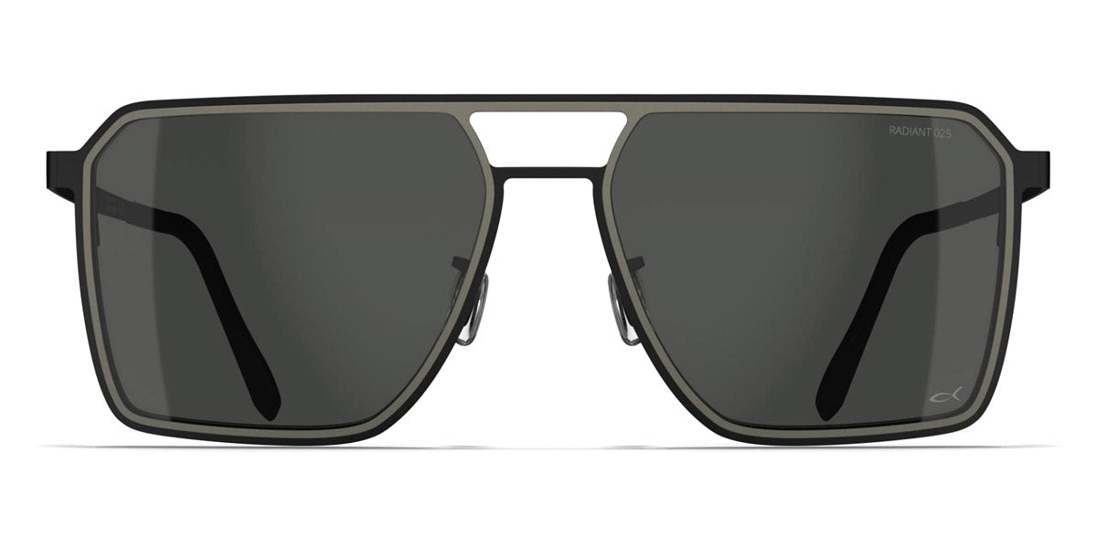 Blackfin® ROCKAWAY BLF Rockaway Sun 1585 56 - Stone Gray/Blackfin Black Sunglasses