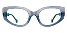 L.A.Eyeworks® ROOSTER LA ROOSTER 969 50 - Bayou Blue Eyeglasses