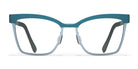 Blackfin® ROSE HALL BLF ROSE HALL 1405 53 - Green/Light Blue Eyeglasses