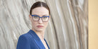 Blackfin® ROSE HALL BLF ROSE HALL 1489 53 - Light Gold/Black Eyeglasses