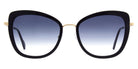 Andy Wolf® Rosehip Sun ANW Rosehip Sun 01 57 - Black/Gold Sunglasses