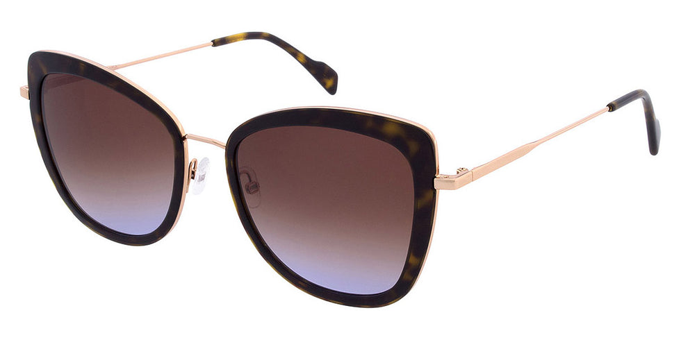 Andy Wolf® Rosehip Sun ANW Rosehip Sun 02 57 - Brown/Rosegold Sunglasses