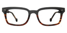 L.A.Eyeworks® ROSWELL LA ROSWELL 906 51 - Wing Tip Tortoise Eyeglasses