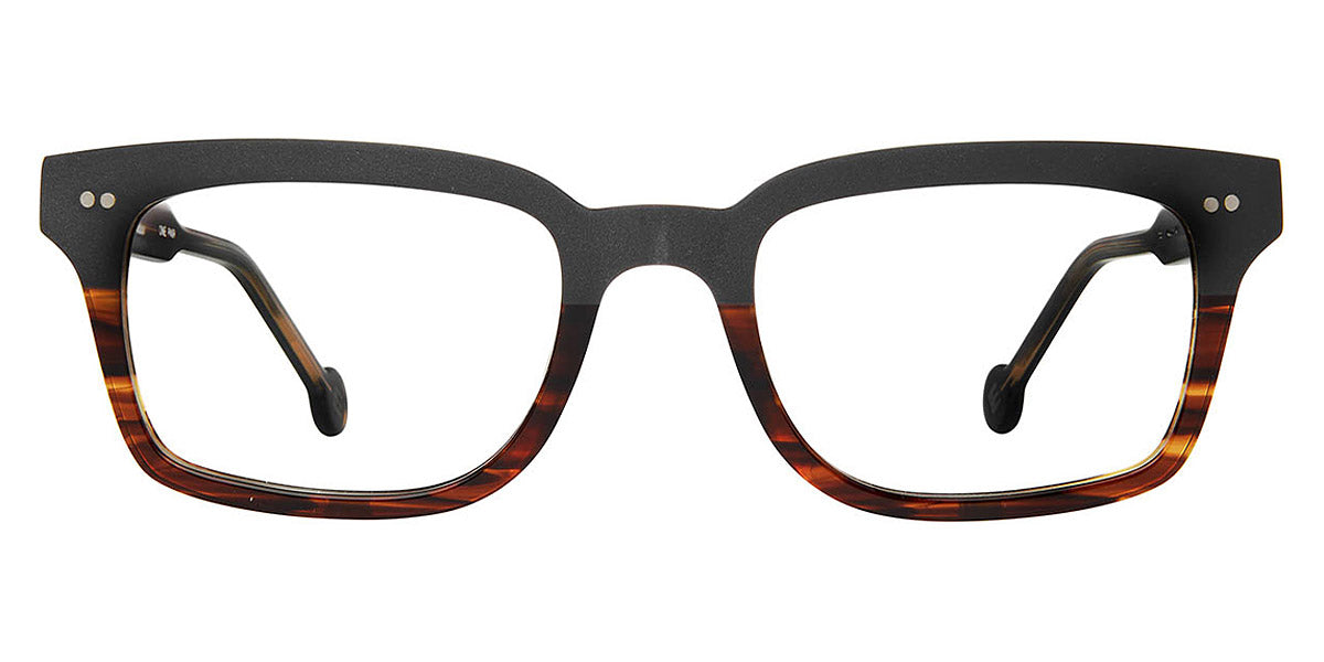 L.A.Eyeworks® ROSWELL LA ROSWELL 906 51 - Wing Tip Tortoise Eyeglasses