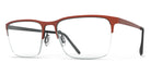 Blackfin® ROXBURY BLF ROXBURY 1380 56 - Red/Black Eyeglasses