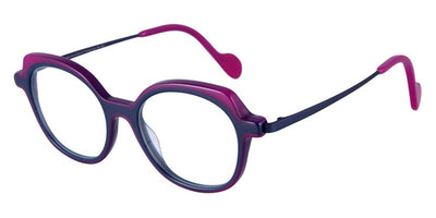 NaoNed® Rozed NAO Rozed 59005 49 - Solid Navy Blue and Milky Deep Orichid / Matte Blue Eyeglasses