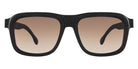 Ic! Berlin® Rufus ICB Rufus IC0025 02F 55 - Black-Rough-Matt/Gradient Brown Lenses Sunglasses