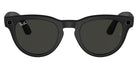 Ray-Ban® Meta Headliner RW4009 601/9A - Shiny Black/Green with blue-violet light filter lenses Sunglasses