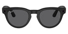 Ray-Ban® Meta Headliner RW4009 601/SB - Shiny Black/Clear with blue-violet light filter lenses Sunglasses