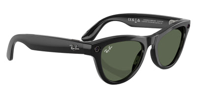 Ray-Ban® Meta Skyler RW4010 RW4010 601/71 52 - 601/71 Black Sunglasses