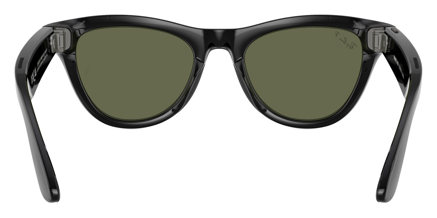 Ray-Ban® Meta Skyler RW4010 RW4010 601/9A 52 - 601/9A Black Sunglasses